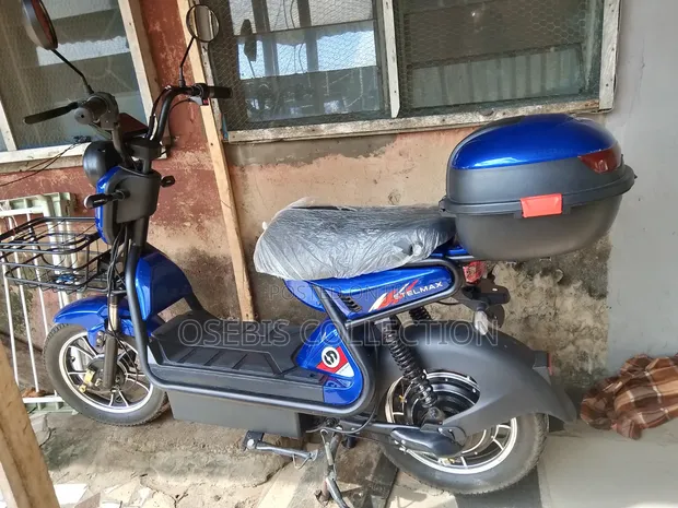 New Electric Scooter 2025 Blue - 1