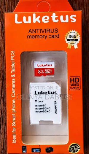 LUKETUS Antivirus Memory Card & Flash Drive