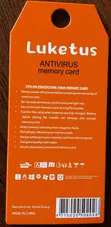 LUKETUS Antivirus Memory Card & Flash Drive - 2
