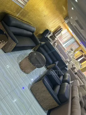Home Interiors Classic 7-Seater Leather Sofa