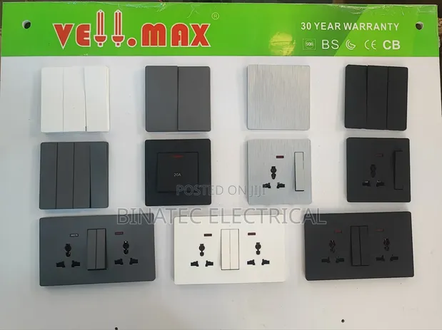 Vellmax Switches and Sockets - 1