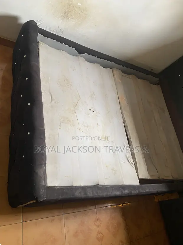 Used Home Interiors Bed Frame - Black - 1