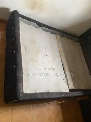 Used Home Interiors Bed Frame - Black