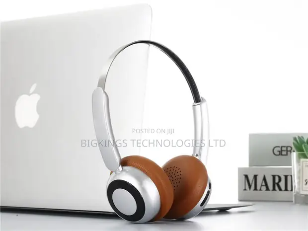 Bluetooth 5.4 Retro Headset with HD Calls & Noise Cancellation - 1