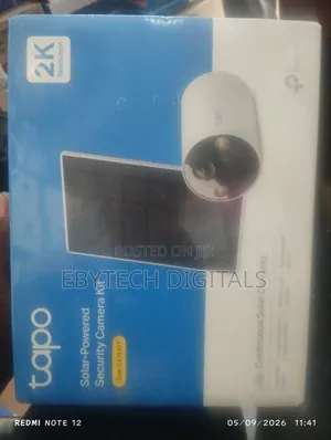 Tapo Solar Powered Security Camera Kit C410