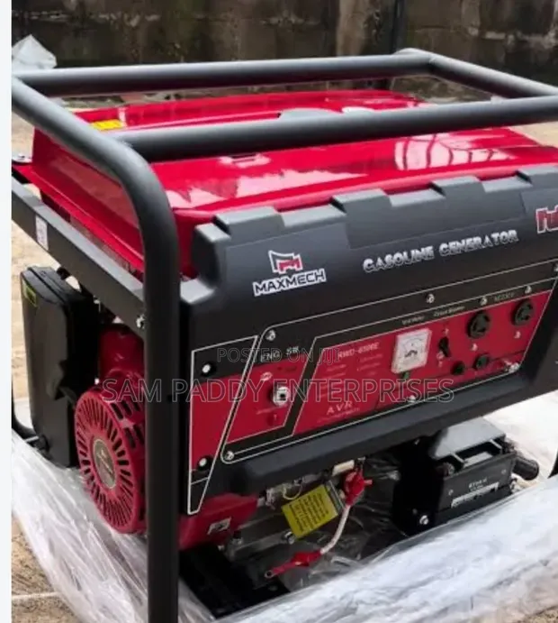 Maxtech 6500 Manuel Generator 8kva Pure Copper - 1