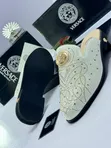 Versace Slip-on Loafers (Men's) - White Leather - 1