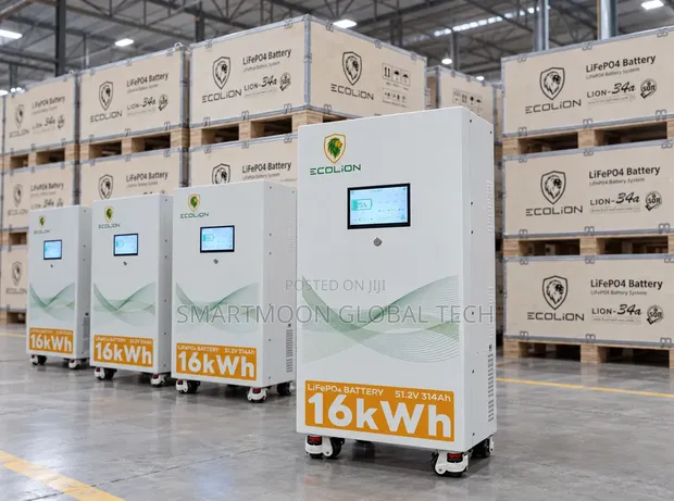 Ecolion 16kWh Lithium Battery - 1