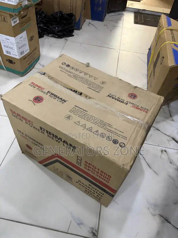 Brand New SUMEC Firman 4.5kva SPG 3000 Generator - 1