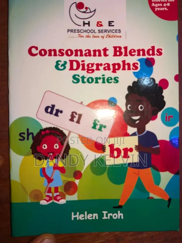Consonant Blends and Digraphs Stories Book - 1