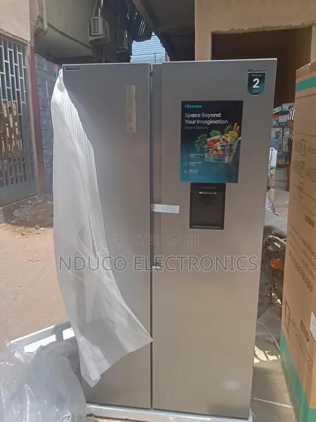 Hisense 541L Side-by-Side Inverter Refrigerator - 1