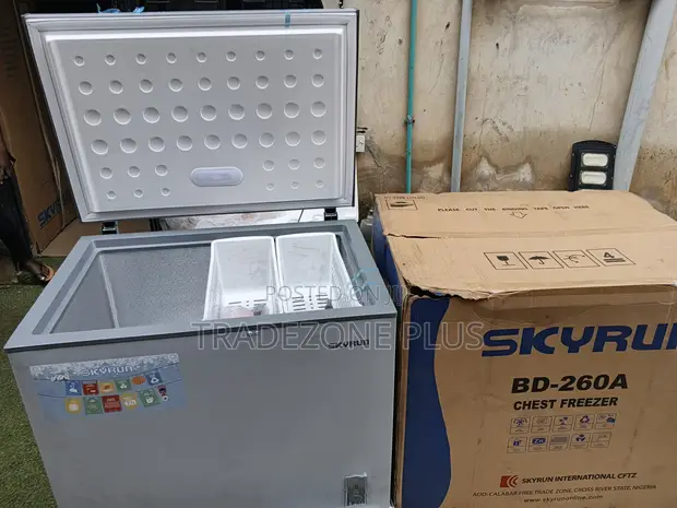 Skyrun BD260A Chest Freezer - Spacious & Energy Efficient - 1