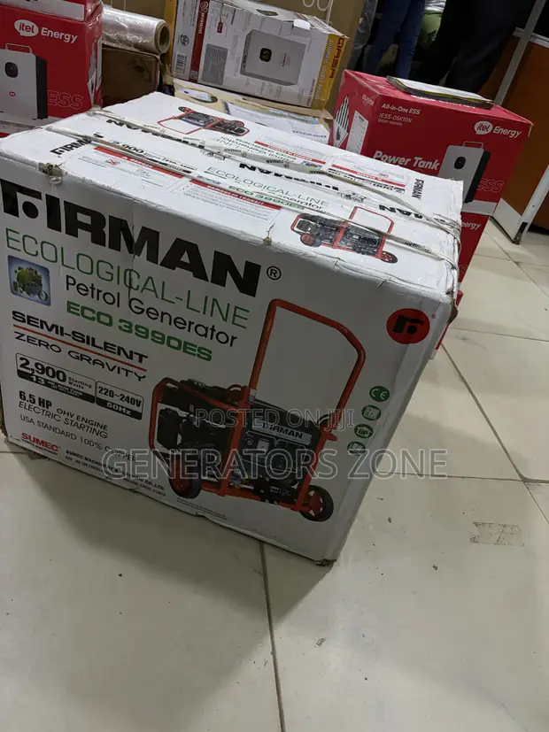 Sumec Firman 4.8kVA ECO3990ES Petrol Generator - 1