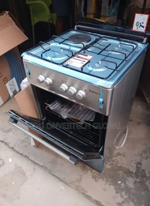 Maxi 50x50 Mai Girki: 3 Gas, 1 Wutar Lantarki, Oven - 1