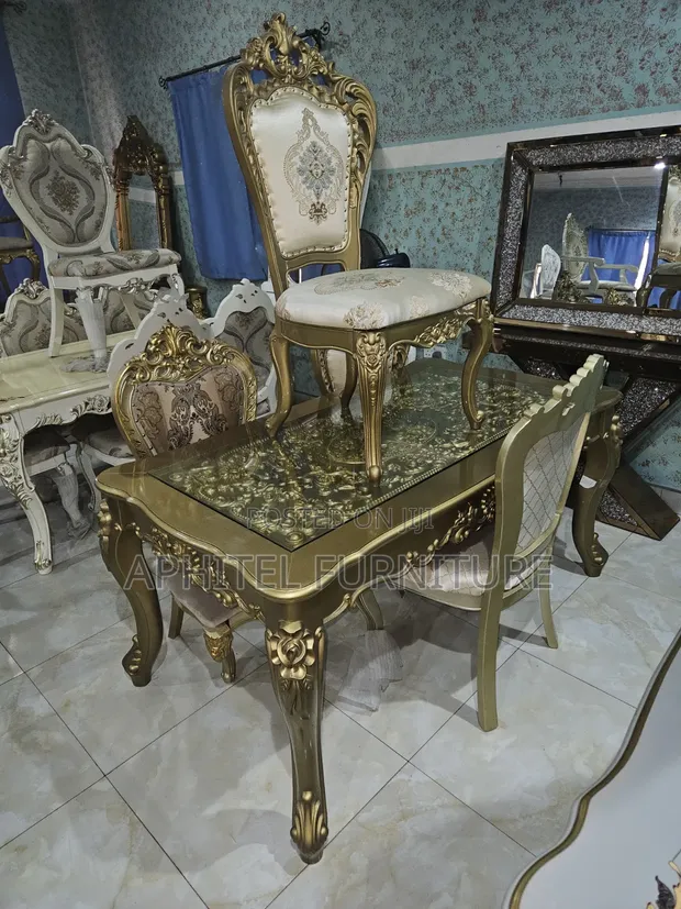 Royal Golden Dining Set Mai Zama 6 - 1