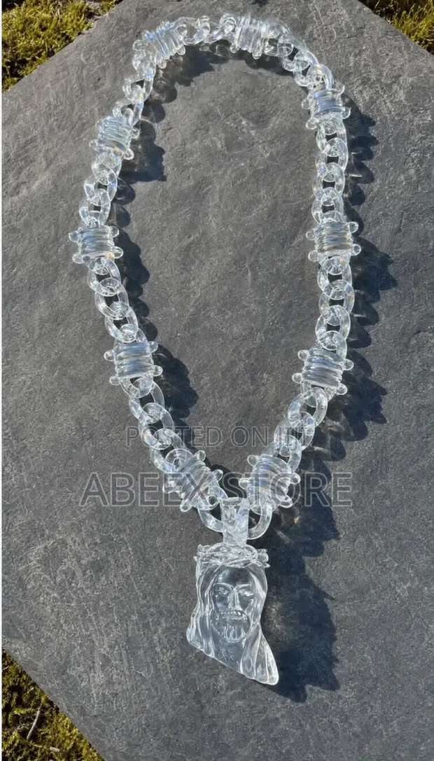 Stylish Silver Necklace - 1