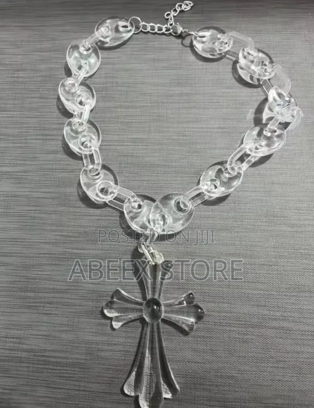 Stylish Silver Necklace - 1