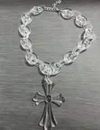 Stylish Silver Necklace - 1