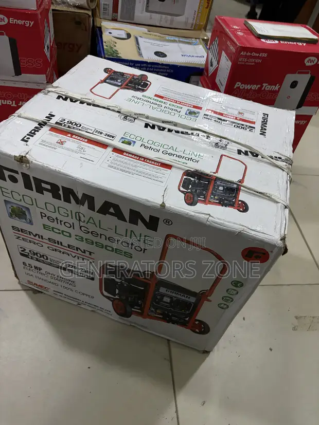 Sumec Firman ECO3990ES 4.8kVA Refurbished Generator - 1