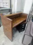 Boss Office Products Modern Reception Desk - 1