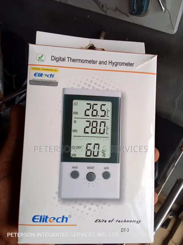 Digital Thermometer da Hygrometer - 1