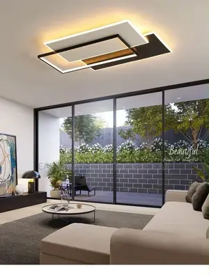 New Minimalist Ultra-Thin Full Spectrum Ceiling Light