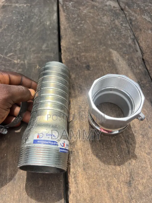 Steel King Nipple & Aluminum Camlock Coupling - 1