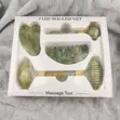 4-in-1 Jade Roller & Gua Sha Massage Tool Set - 2