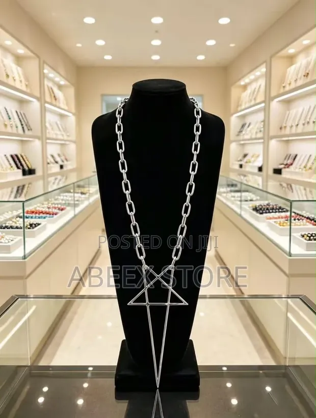 Stylish Stainless Steel Necklace - 1