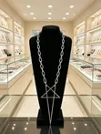 Stylish Stainless Steel Necklace - 1