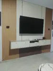 TV Console - 9.33 ft Wide - 2