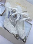 Jimmy Choo Bing 65 Lace Stiletto Heels - 2