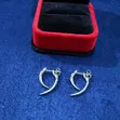 Stylish Stainless Steel Men's Earrings - 4