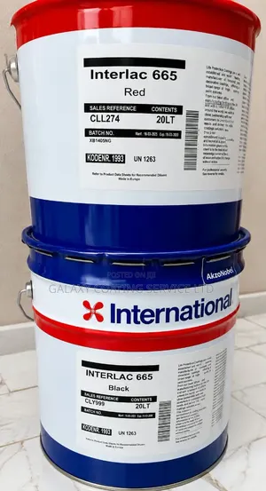 International Paint Interlac 665 Black