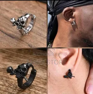 Stylish Stainless Steel Men's Earrings