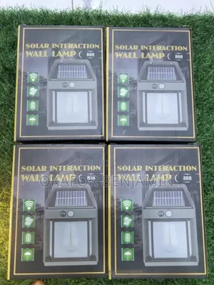 High Quality Solar Interaction Wall Lamp