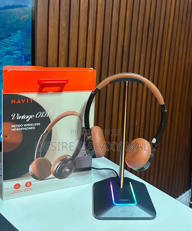 Vintage O1H Retro Wireless Headphones - 1