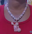 Original Zirconia Chain with Pendant - 1