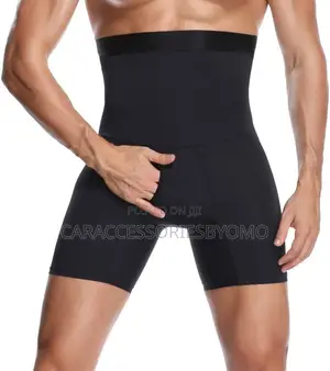 Men's Compression High Waist Boxer Briefs