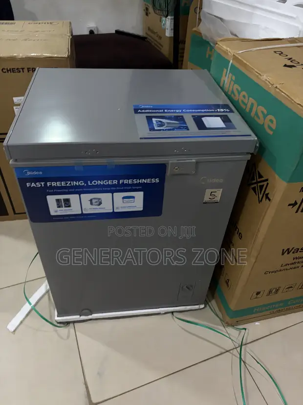 Midea 142L Chest Freezer with D+ Cooling System - 1