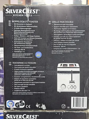 Silver Crest Double Bread Toaster - Brand New