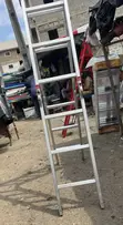 Sabon Aluminum Sau Biyu Mai Girma / Trestle Ladder - 3