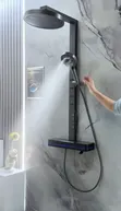 Luxury LED Digital Shower with Jet Function - 1