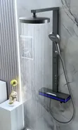 Luxury LED Digital Shower with Jet Function - 3