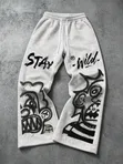 Hellstar School of Los Angeles Baggy Sweatpants - 3