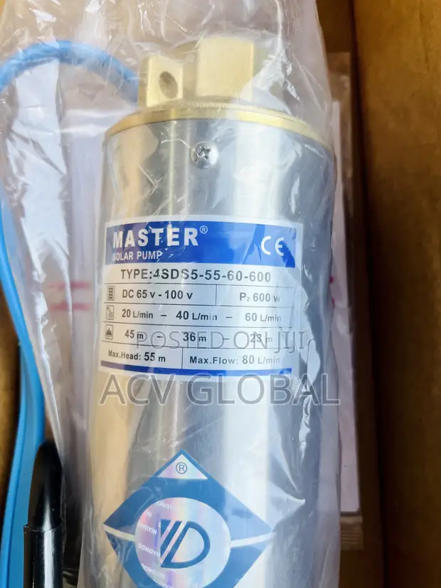 Master 55m Solar Borehole Pump - 1