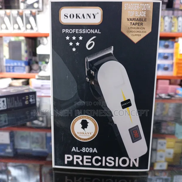 Sokany Professional Cordless Hair Clipper - 1