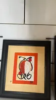 African Abstract Framed Wall Art Painting - 3