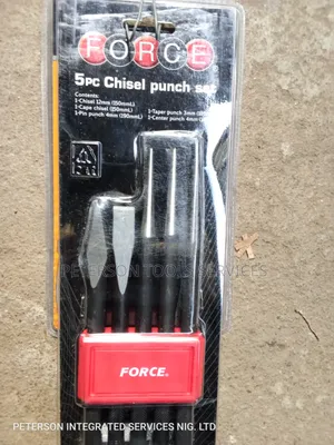 Force Chisel Punch Set (5 Pieces)
