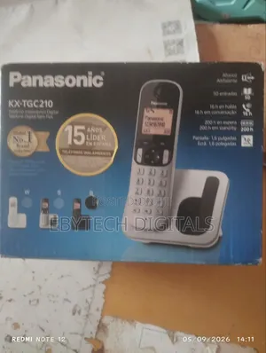 Panasonic KX-TGC210 Cordless Intercom Phone